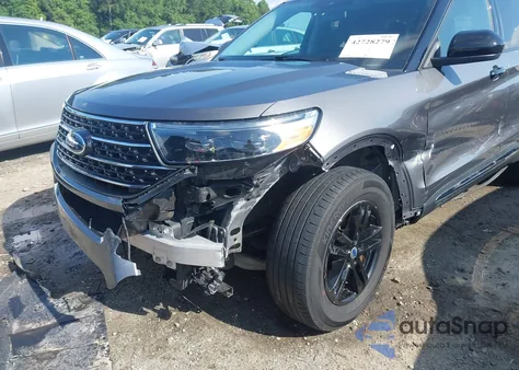 2021 Ford Explorer Xlt z USA, uszkodzony, nr VIN 1FMSK8DH9MGA90520